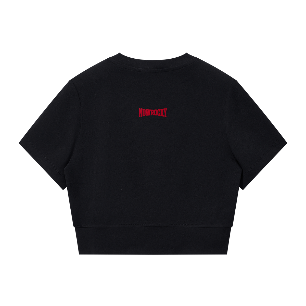 T-shirt Crop z Zamkiem – Nowrocky™ — detal 1