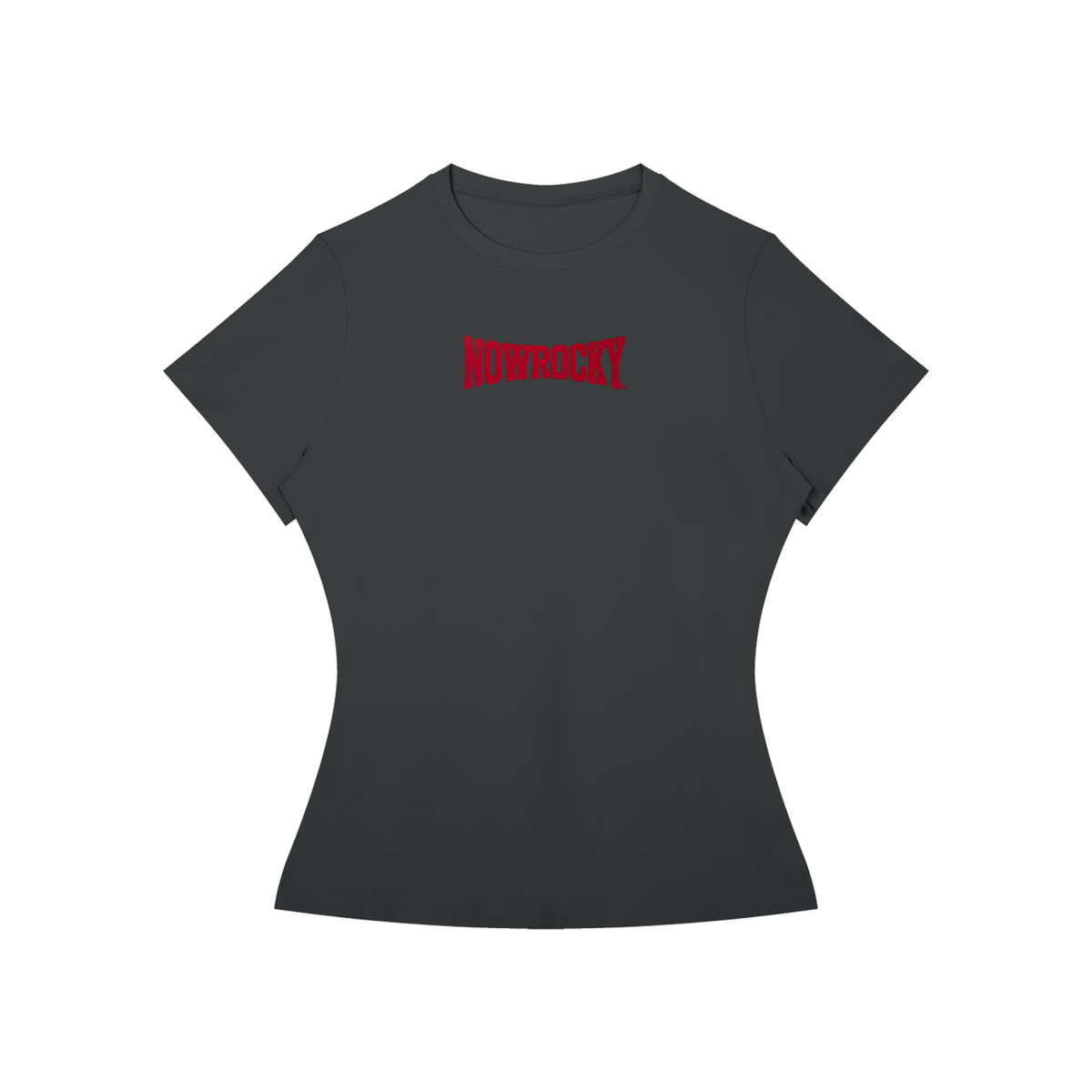 T-shirt Slim Fit Performance – Nowrocky™ — kadr do pasa od tyłu