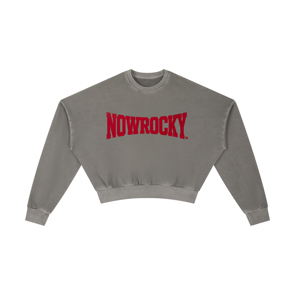 Bluza Cropped Vintage Wash – Nowrocky™