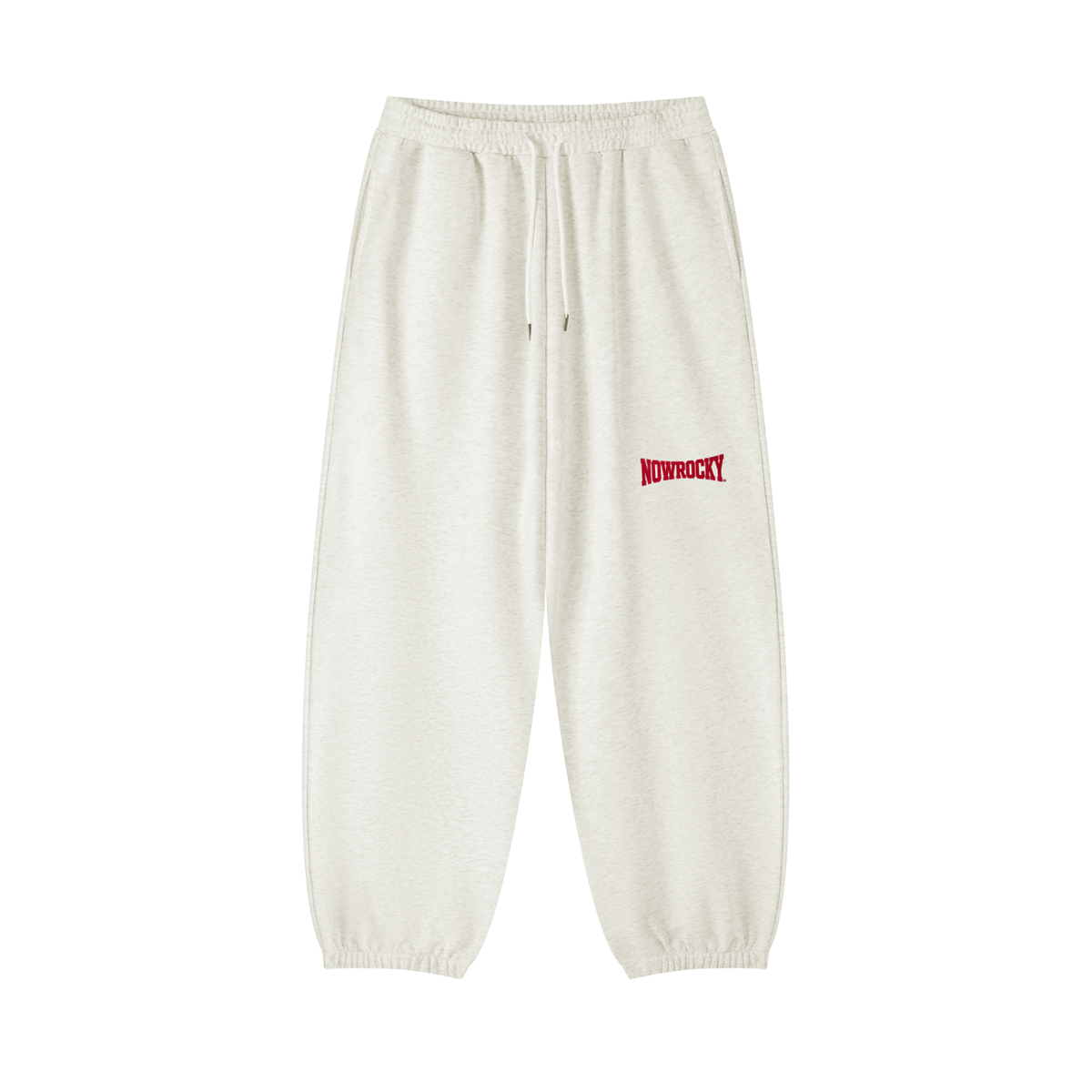 Spodnie Dresowe Jogger Essential – Nowrocky™ — dres na modelu, cała sylwetka