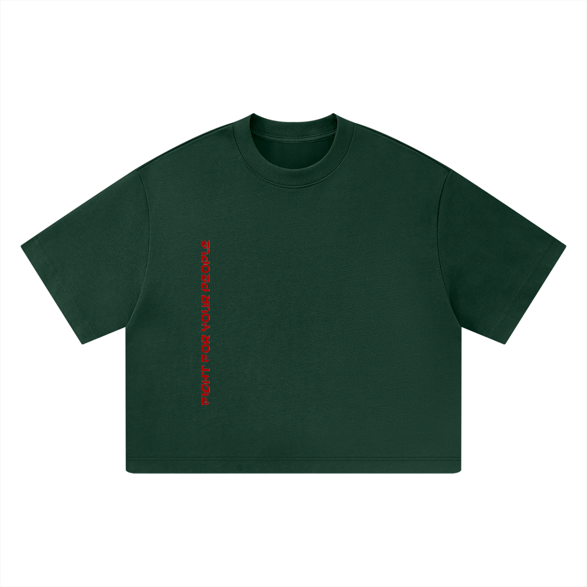 T-shirt Boxy Heavyweight – Nowrocky™ — detal 2
