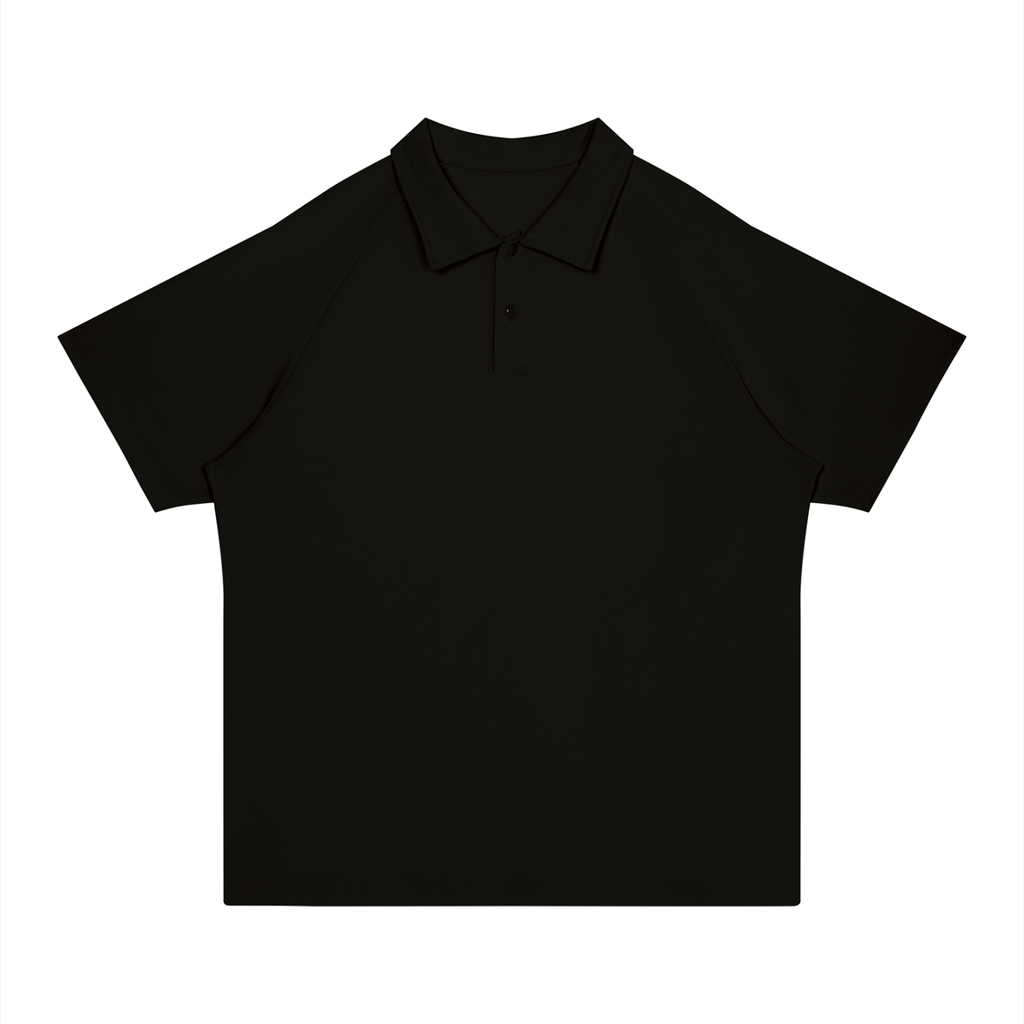 Polo Regular Fit Raglan – Nowrocky™ — koszulka polo regular fit, widok z przodu