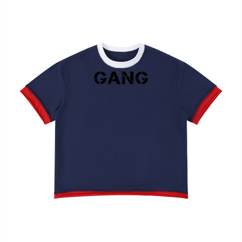 T-shirt Boxy Color Block – Nowrocky™