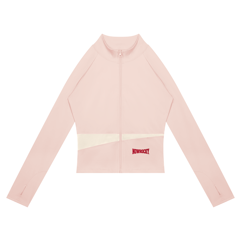 Kurtka Yoga Paneled w kolorze jasnorozowy – Nowrocky (streetwear)