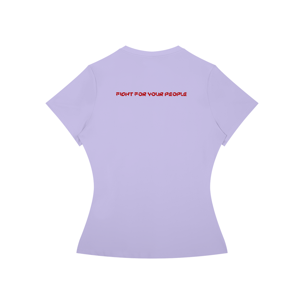 T-shirt Slim Fit Performance – Nowrocky™ — dolna krawędź i szew boczny