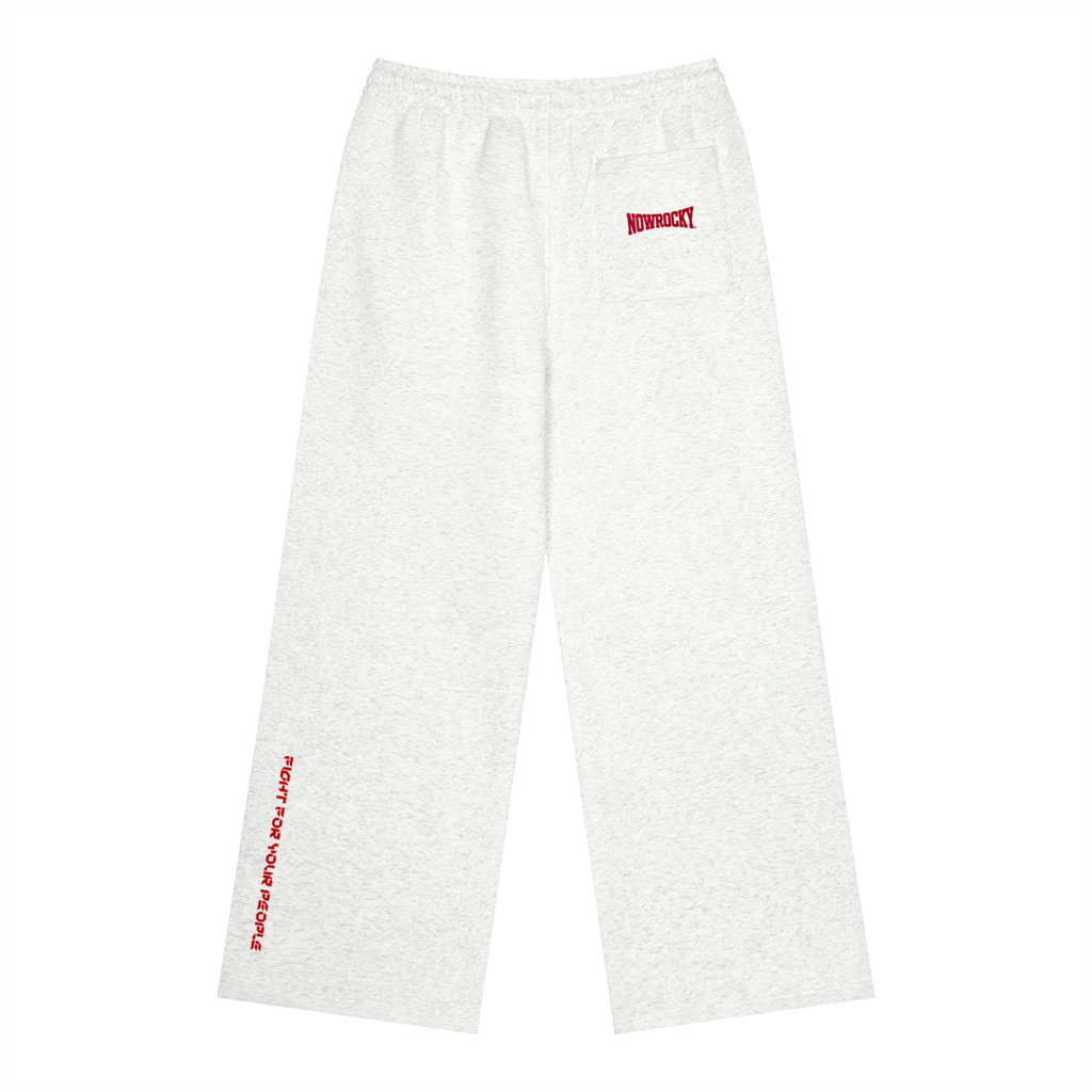 Spodnie Dresowe Heavyweight Fleece – Nowrocky™ — spodnie dresowe od tyłu, tylne kieszenie
