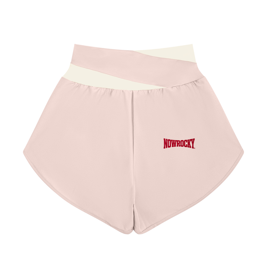 Szorty Panelowe 2-w-1 – Nowrocky™ — logo marki na nogawce
