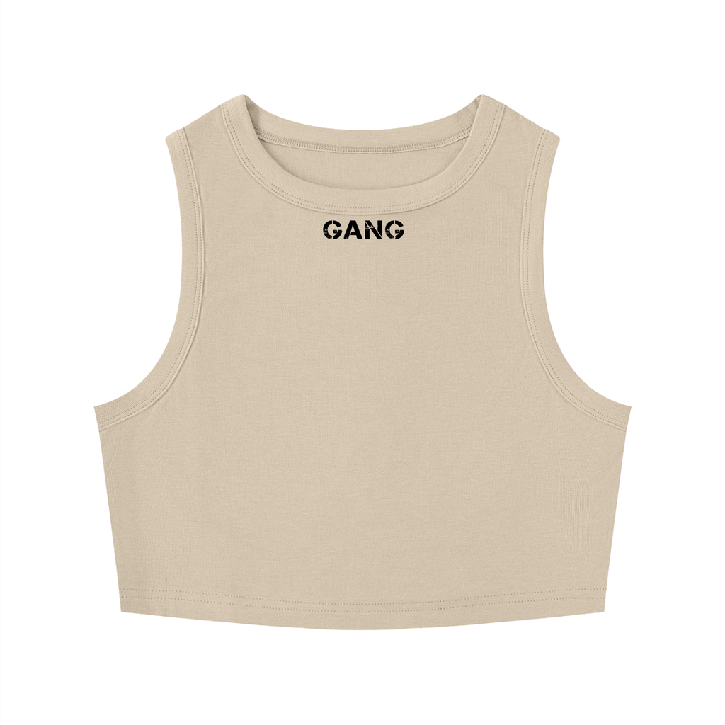 Tank Top Damski Tight Crewneck Crop – Nowrocky™