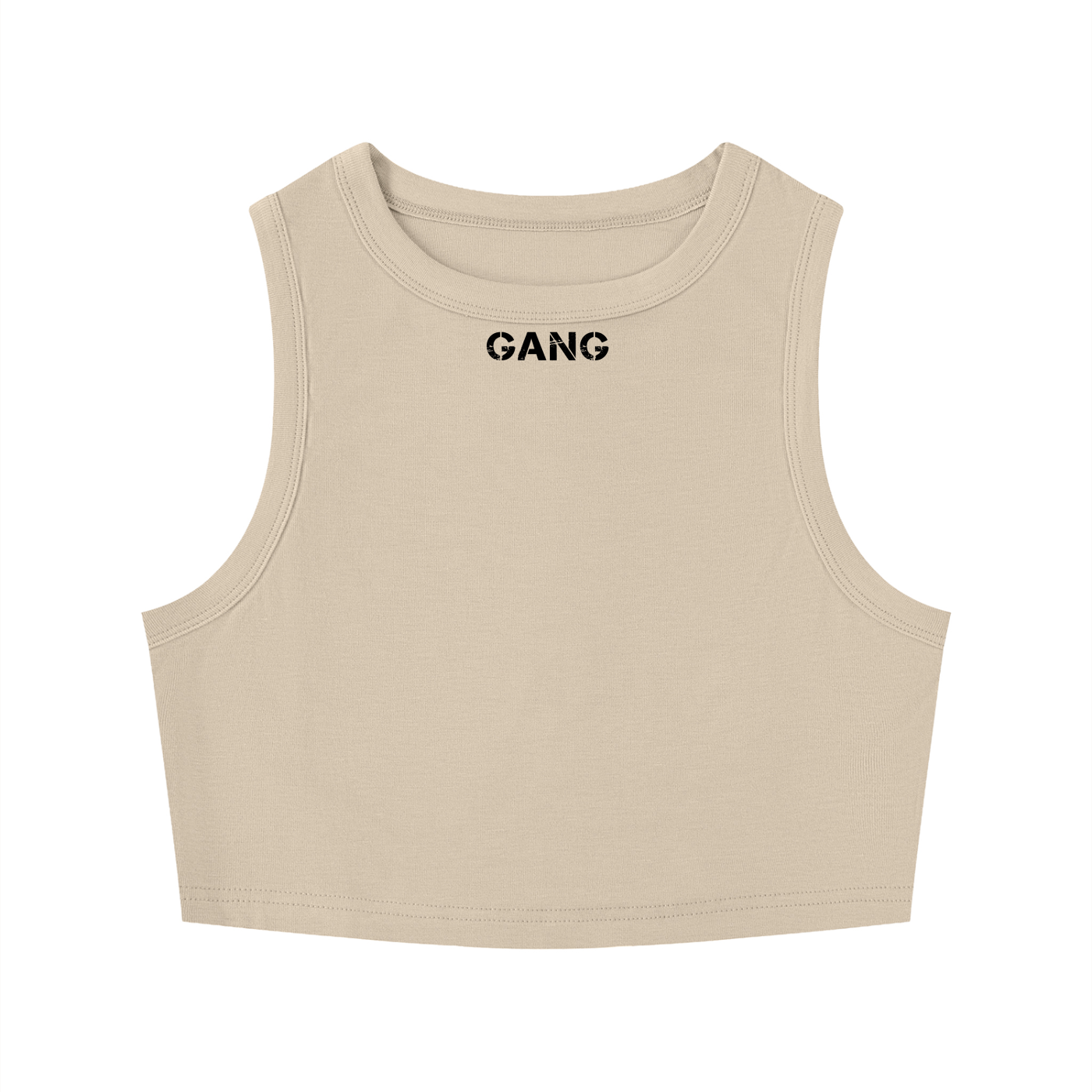 Tank Top Damski Tight Crewneck Crop – Nowrocky™