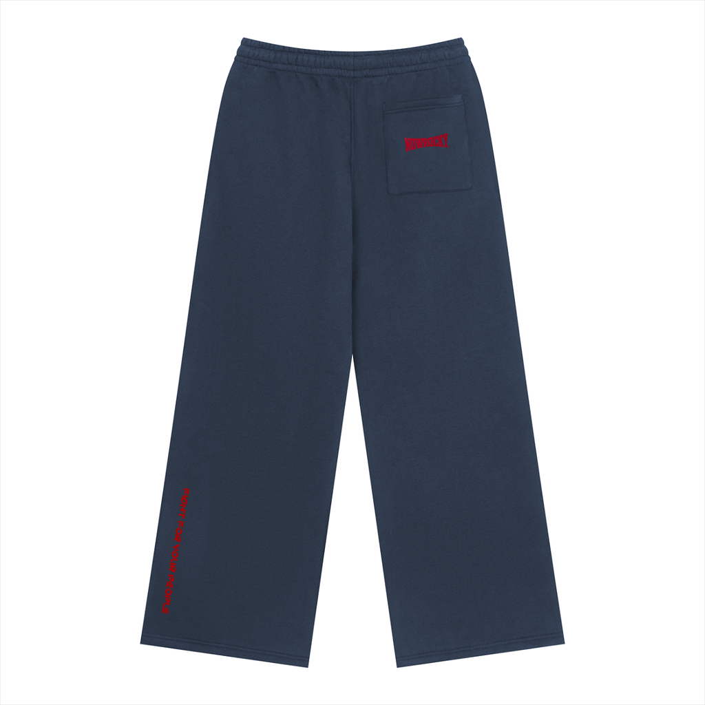 Spodnie Dresowe Heavyweight Fleece – Nowrocky™ — faktura grubej dresówki fleece