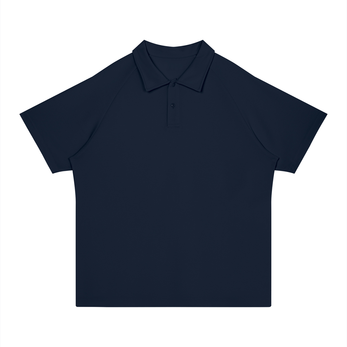 Polo Regular Fit Raglan – Nowrocky™ — listwa guzikowa, detal