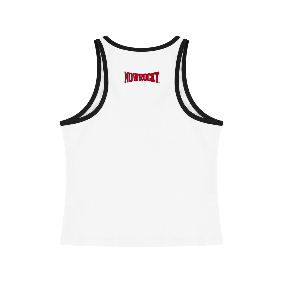 Tank Top Crop Contrast Trim – Nowrocky™ — dolna krawędź kroju crop