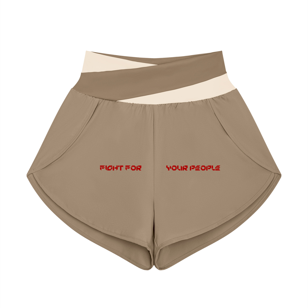 Szorty Panelowe 2-w-1 – Nowrocky™ — stylizacja uliczna z topem i sneakersami