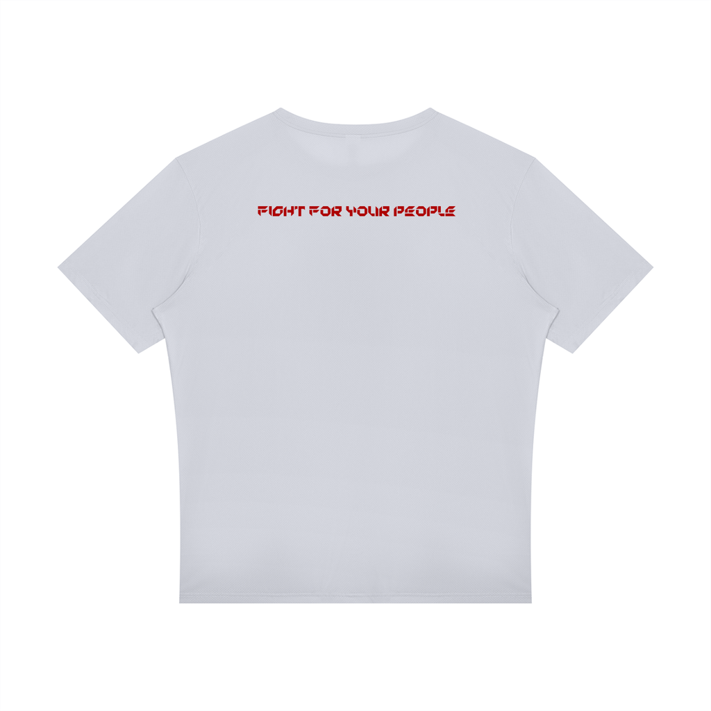 T-shirt Raglan Reflective Slim – Nowrocky™ — układ na płasko na jasnym tle