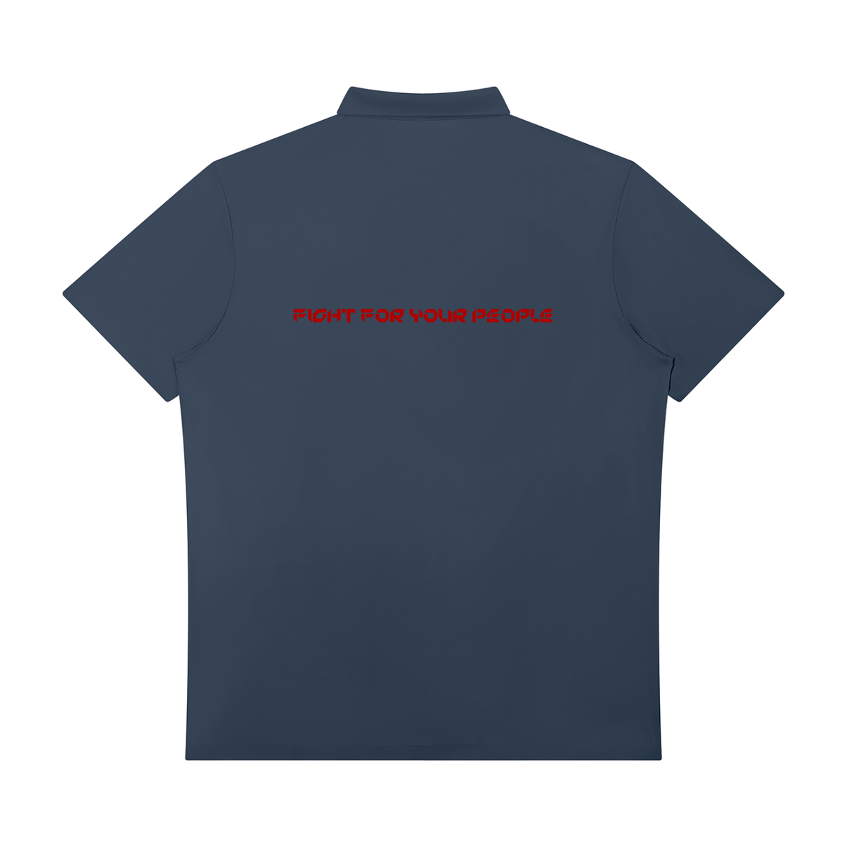 Polo Quarter-Zip Performance – Nowrocky™ — układ na płasko na jasnym tle