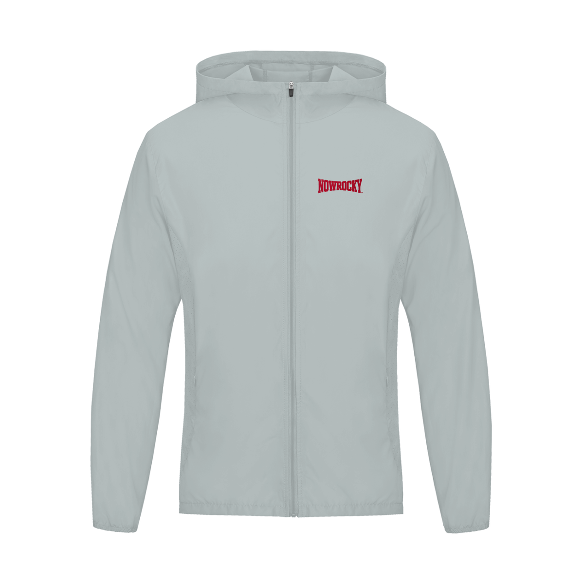 Kurtka z Kapturem Full Zip – Nowrocky™ — kurtka z kapturem na zamek, widok z przodu