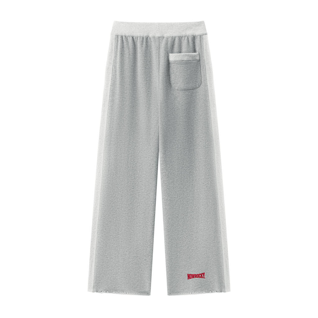 Spodnie Dresowe Color Block Raw Hem – Nowrocky (streetwear)