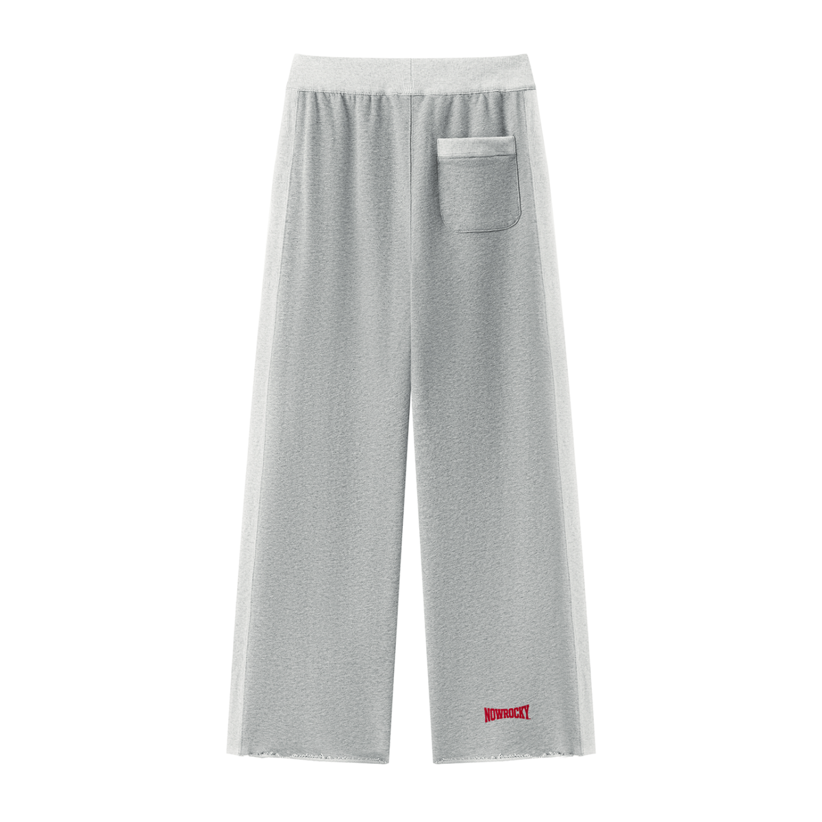 Spodnie Dresowe Color Block Raw Hem – Nowrocky (streetwear)