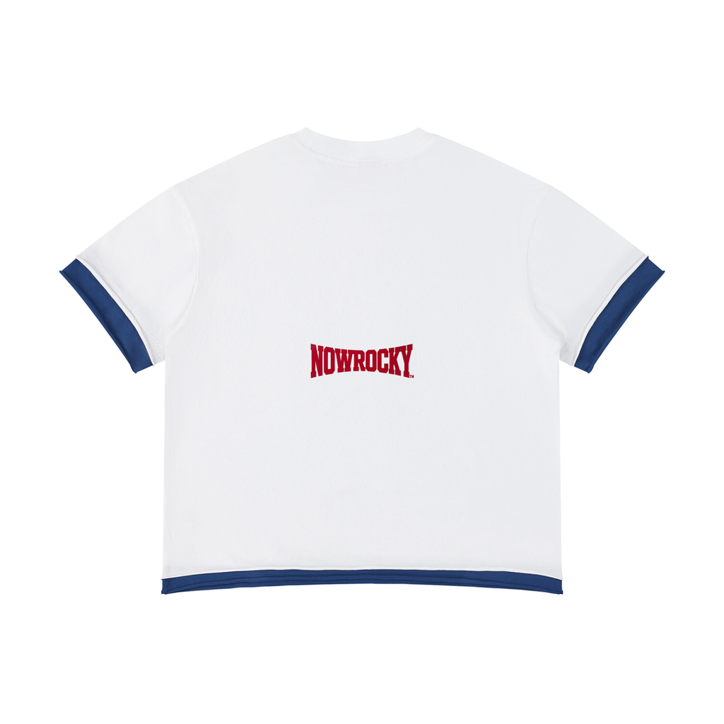 T-shirt Boxy Color Block – Nowrocky™