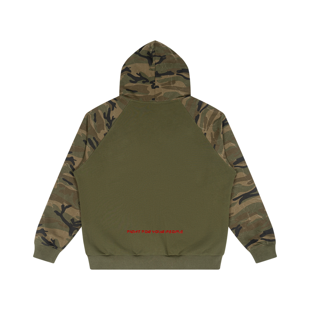 Bluza z Kapturem Camo Raglan Zip – Nowrocky (streetwear)