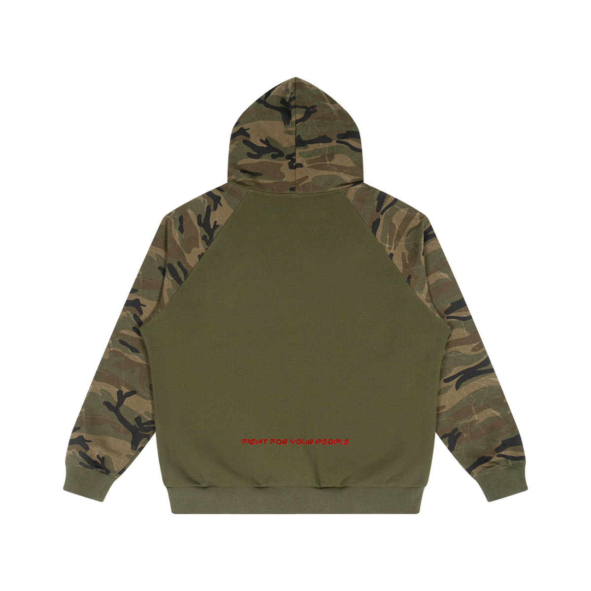 Bluza z Kapturem Camo Raglan Zip – Nowrocky (streetwear)