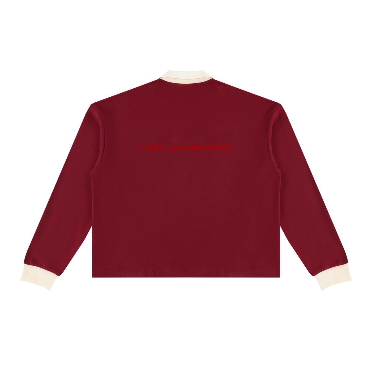 Bluza Color Block Polo Collar – Nowrocky™ — styk dwóch kolorów na tułowiu