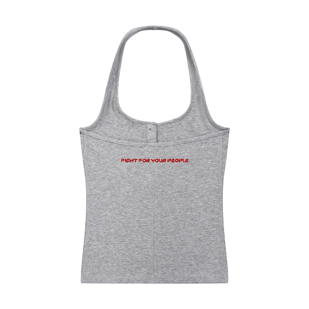 Tank Top Ribbed Henley – Nowrocky™ — ramiączko i wykończenie pachy