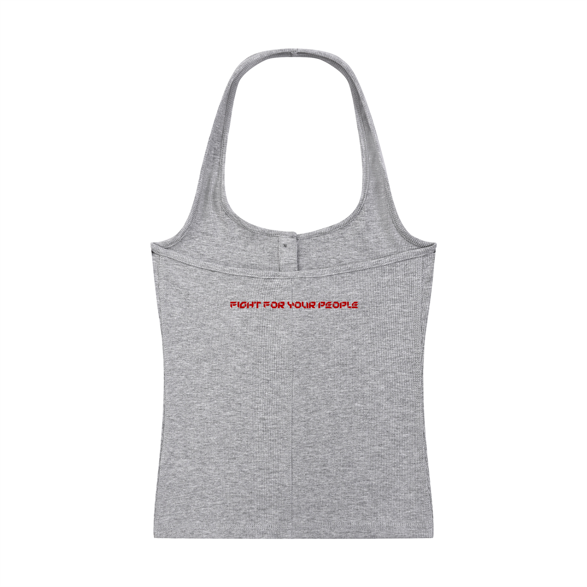 Tank Top Ribbed Henley – Nowrocky™ — ramiączko i wykończenie pachy