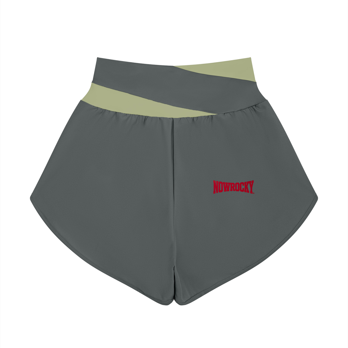 Szorty Panelowe 2-w-1 – Nowrocky™ — szeroki pas w talii, kadr makro