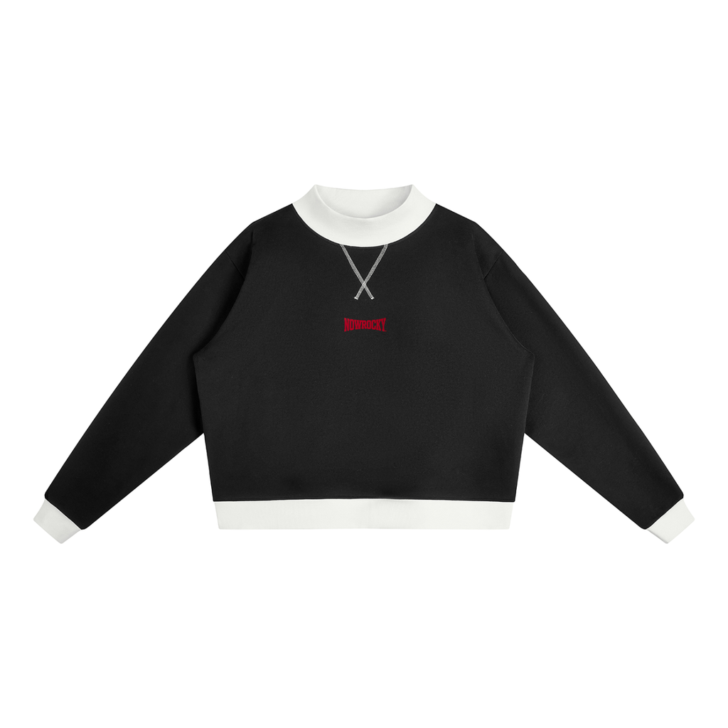 Bluza Color Block Mock Neck – Nowrocky (streetwear)