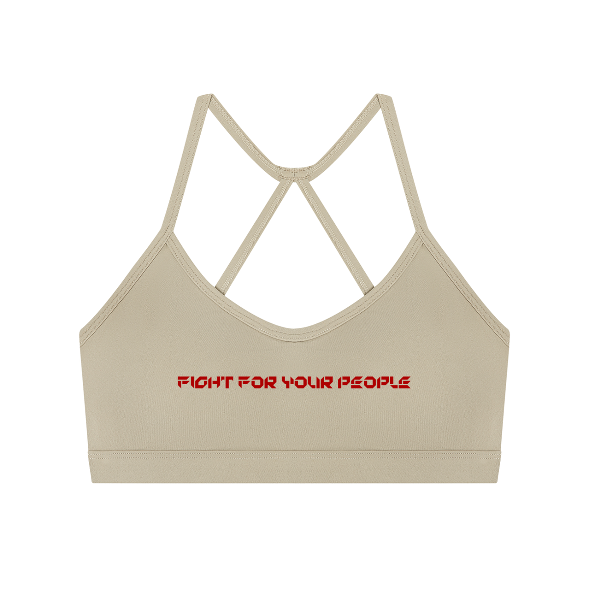 Biustonosz Sportowy Tight Y-Back – Nowrocky™ — biustonosz sportowy z profilu na modelce