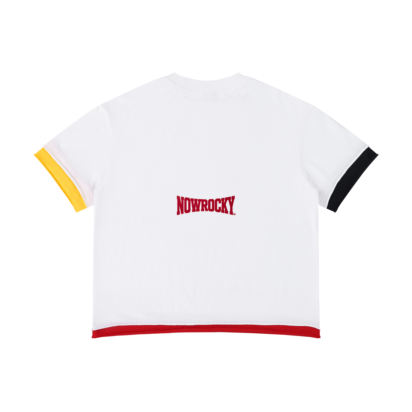 T-shirt Boxy Color Block – Nowrocky™