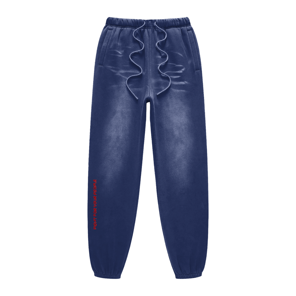 Spodnie Dresowe Sunfade Jogger – Nowrocky™ — spodnie od dresu na modelu, cała sylwetka