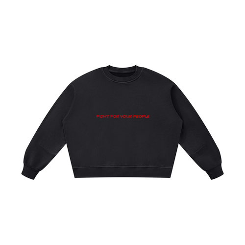 Bluza Boxy Vintage Wash w kolorze czarny – Nowrocky (streetwear)