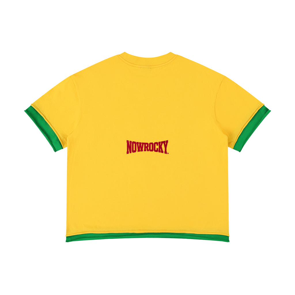 T-shirt Boxy Color Block – Nowrocky™