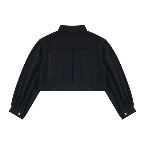 Kurtka Jeansowa Crop – Nowrocky (streetwear)