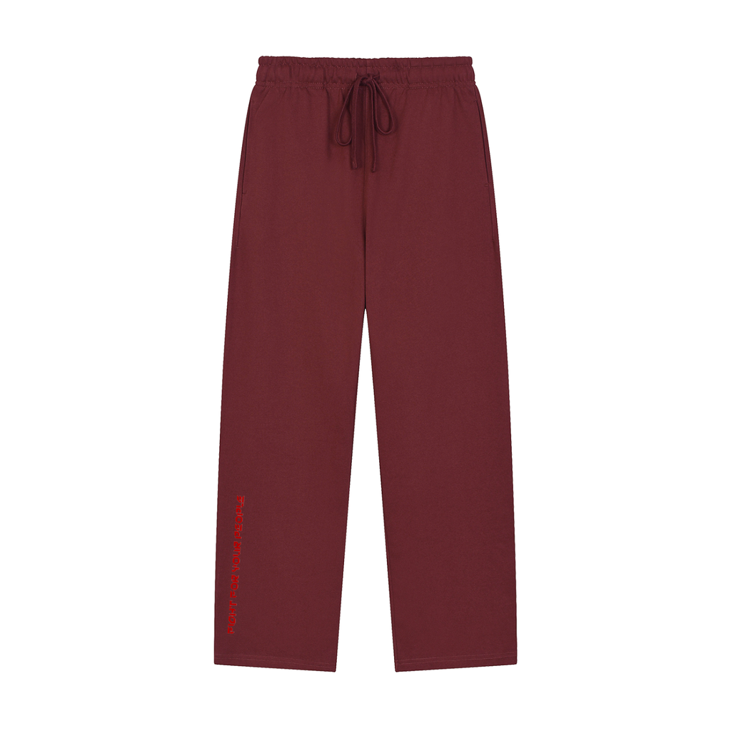 Spodnie Dresowe Straight Leg – Nowrocky™ — proporcje kroju straight leg na sylwetce