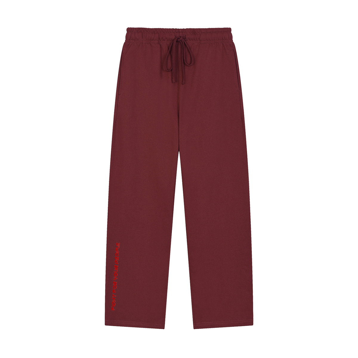 Spodnie Dresowe Straight Leg – Nowrocky™ — proporcje kroju straight leg na sylwetce