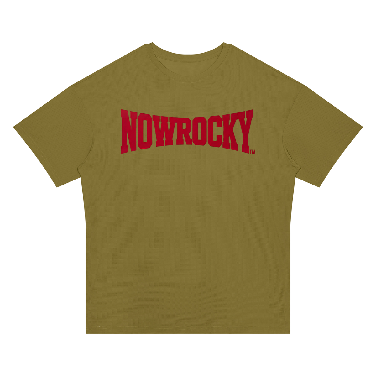 T-shirt Drop Shoulder Loose – Nowrocky™ — koszulka z profilu, swobodny krój