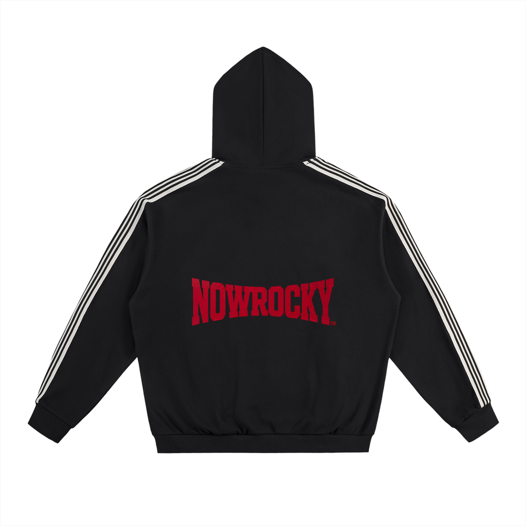 Bluza z obniżoną linią ramion i bocznymi paskami – Nowrocky™