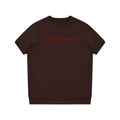 T-shirt Dziany Crewneck – Nowrocky™ — krótki rękaw i linia ramienia z bliska