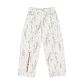 Jeansy Barrel Leg Splatter – Nowrocky™ — spodnie jeansowe o kroju barrel leg, ujęcie z przodu