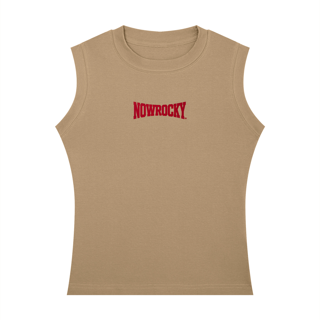 Tank Top Crewneck Regular Fit – Nowrocky™ — układ na płasko, całe ujęcie