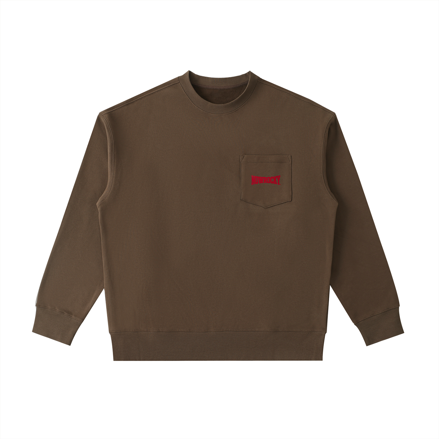 Bluza Crewneck z naszywaną kieszenią – Nowrocky™