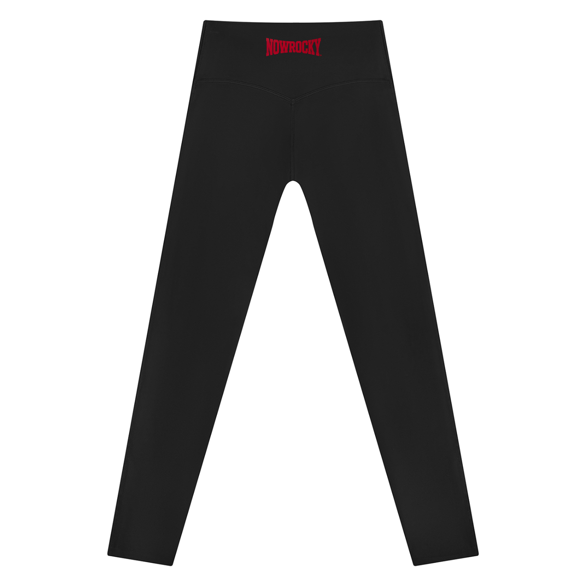 Legginsy High Rise z Lampasem – Nowrocky™ — legginsy od tyłu, lampas wzdłuż nogawki