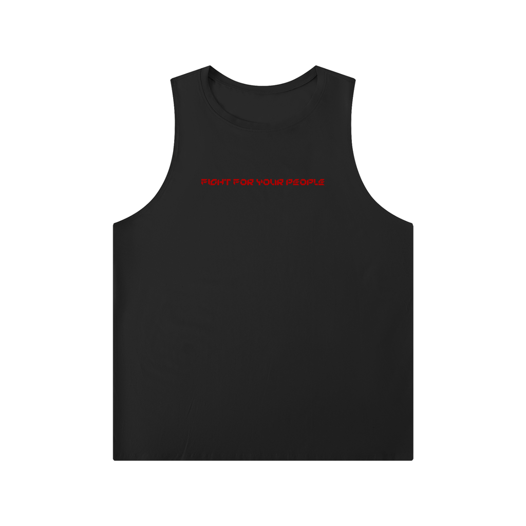Tank Top Crewneck Loose – Nowrocky™ — luźna koszulka bez rękawów, widok z przodu