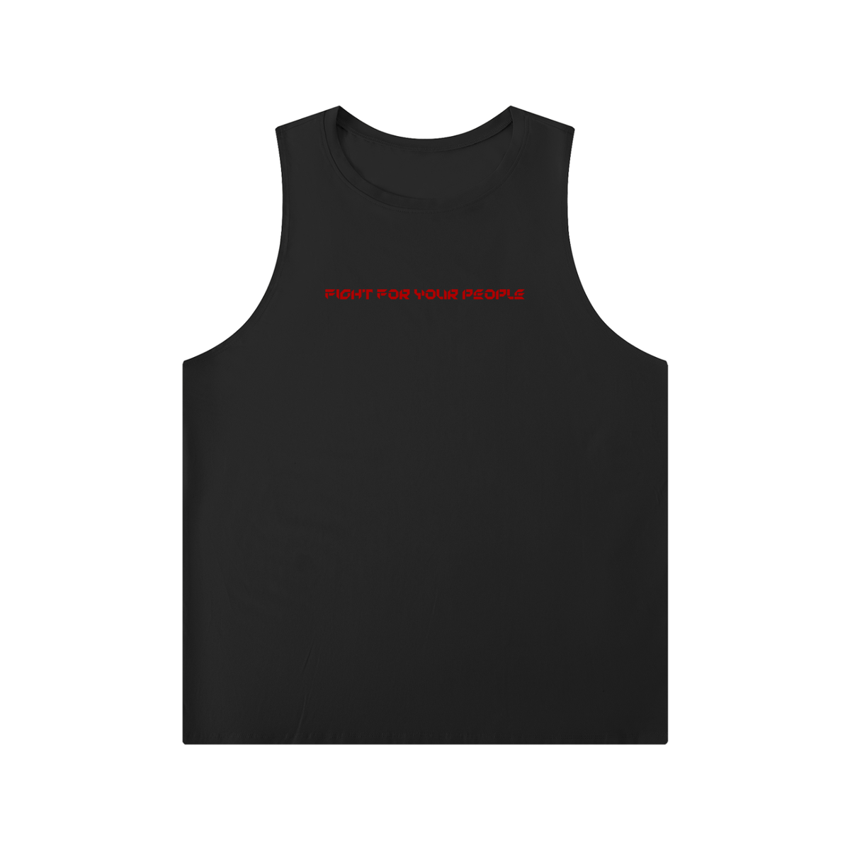 Tank Top Crewneck Loose – Nowrocky™ — luźna koszulka bez rękawów, widok z przodu