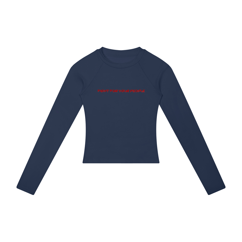Longsleeve Slim Raglan w kolorze granatowy – Nowrocky (streetwear)