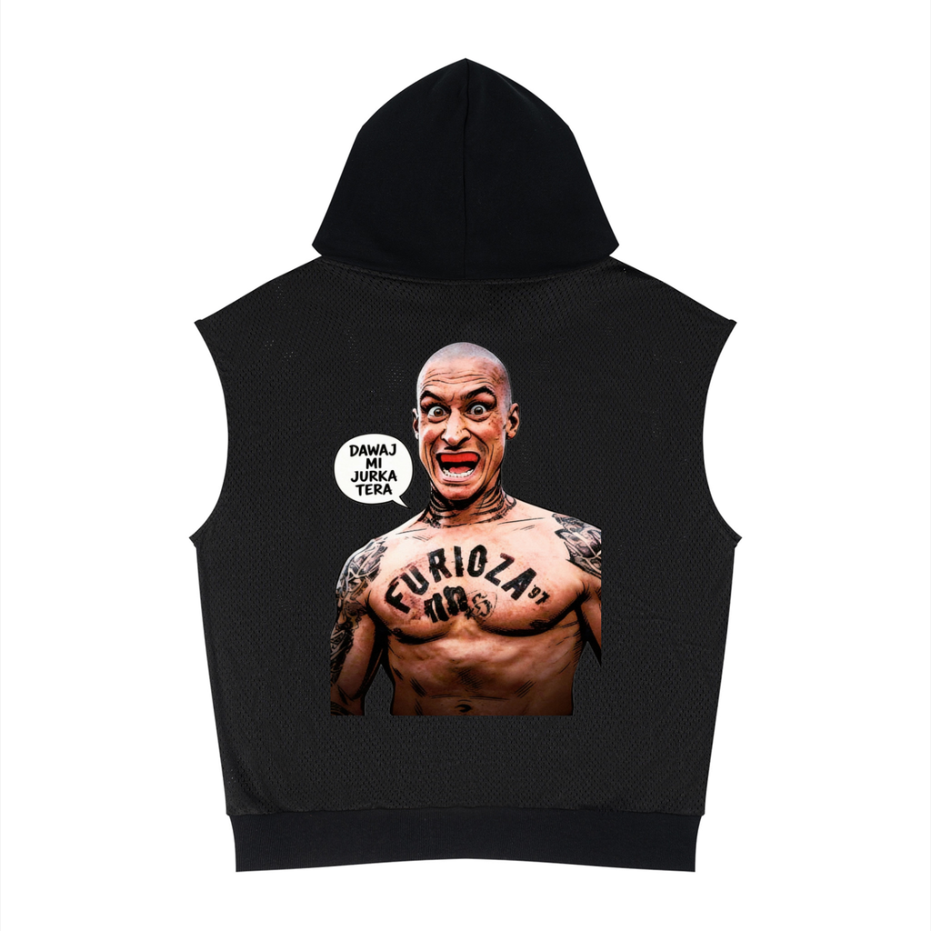 Tank Top Mesh z Kapturem – Nowrocky (streetwear)