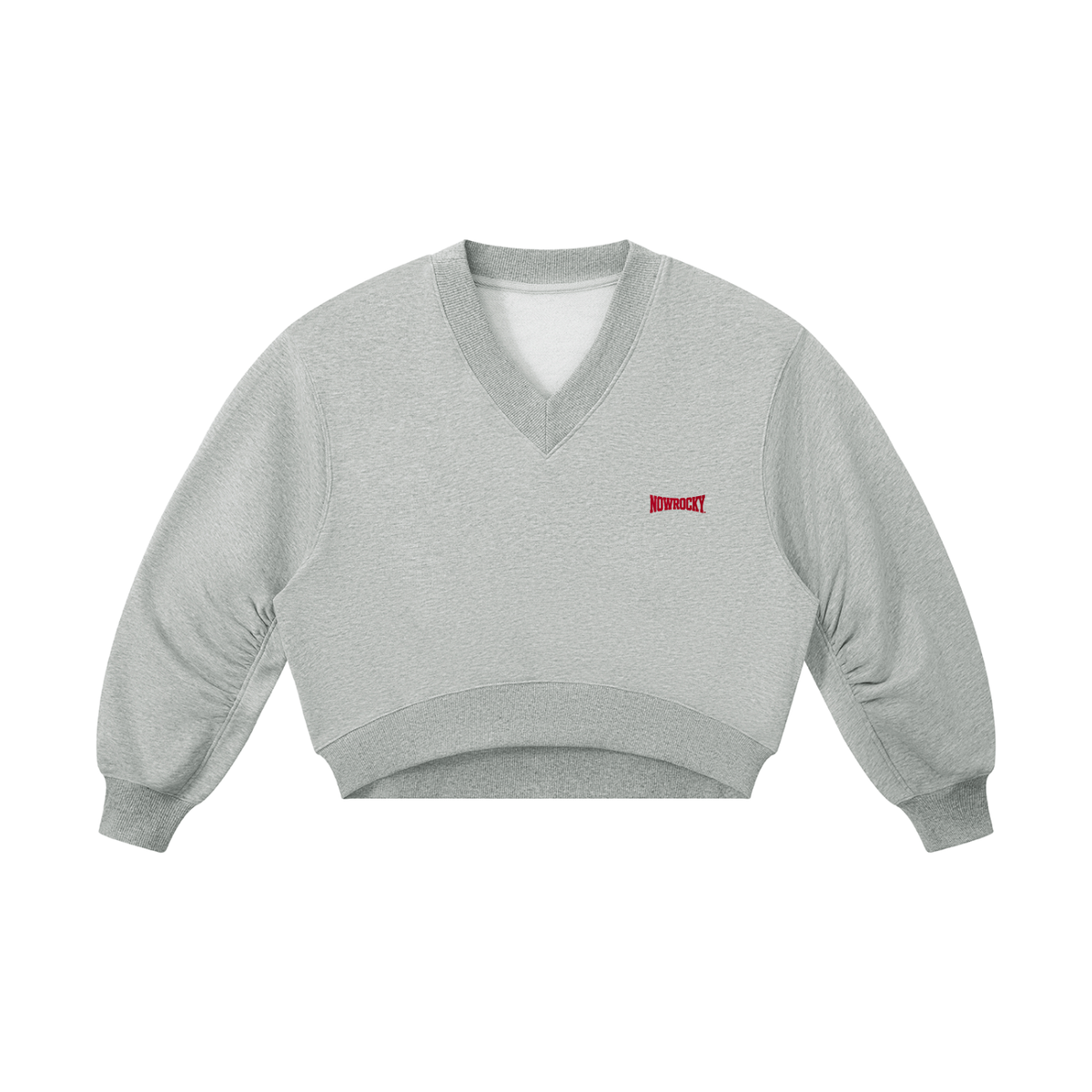 Bluza Crop z Dekoltem V – Nowrocky (streetwear)